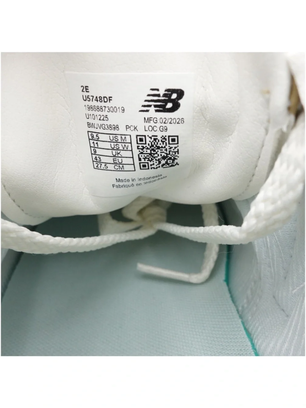 New Balance wide 2e